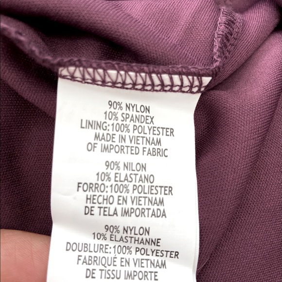 Blu Sage Lace Merlot Cold Shoulder gown 16 NWT - Picture 6 of 9